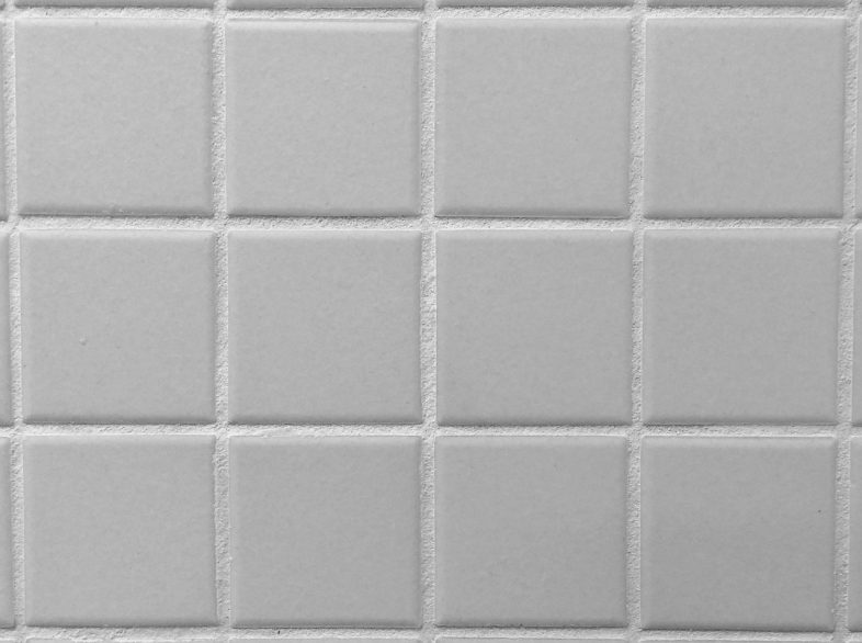 clean tiles white